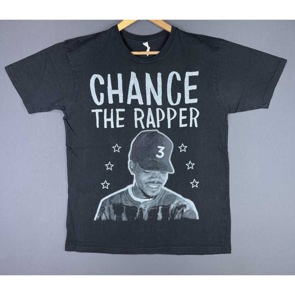 Chance The Rapper Hip Hop Rap Magnificent Coloring World Tour Concert Black Tee